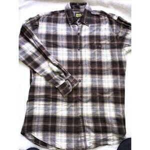 Casual Button Down Shirt Flannel Work n Sport Men's Flannel